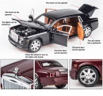 High Quality Diecast Model Car Rolls Royce Alloy 1:24 1:32 car model
