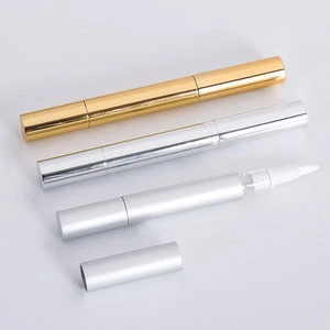 High quality Empty cuticle oil pen with brush tip cosmetic pen packaging aluminum