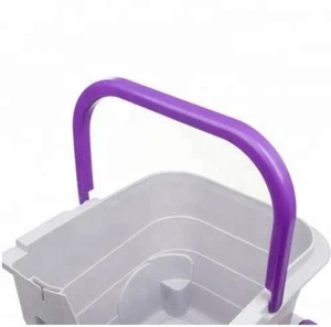 High Quality Folding Bucket Mop And Bucket Hand Operated Washing Machine  Mop LV-27