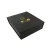 Import High quality gold logo foldable wasabi box black color rigid cardboard sushi packaging box from China