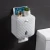 Import High Quality House Free Standing Toilet Roll Paper Holder Square Simple Tissue Box from China