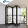 High Quality Low Price Wholesale Aluminum Exterior Patio Folding  Glass Bifold Door