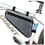 high quality Neoprene waterproof shockproof super plush bicycle triangle bag outdoor riding bag bicycle saddle bag for Cycling