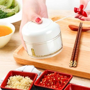 High Quality NIngbo Manual Plastic Meat Grinder, Cheaper Kitchen Gadgets Salad Food Chopper