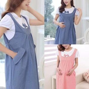 High quality OEM manufacturing 100% cotton maternity clothing