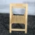 Import High quality outdoor leisure portable bamboo and wood garden folding chair from China