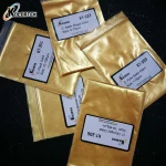 High quality shimmer dusting gold powder, gold pearl pigment for nails resin epoxy slime paint use