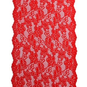 High Quality Stretch 90%Nylon 10%Spandex Lace Fabric for Underwear 1774