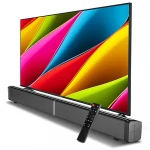 High quality Surround Sound Effect 2.1 Channel Home Karaoke System Sound bar with Two Wireless Microphones