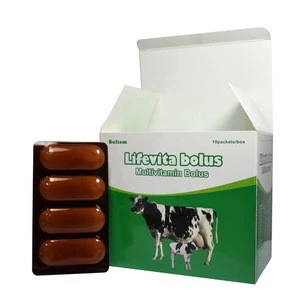 High quality veterinary medicines nutrition supplements multivitamin bolus for cow use
