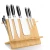Import High selling knives holders display stand bamboo knife block magnetic from China