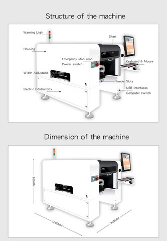 Led Status Strip Machine Buy High Speed Automatic Led Strip Making Machine Hwgc Hw-t4sg-50f Pick ...