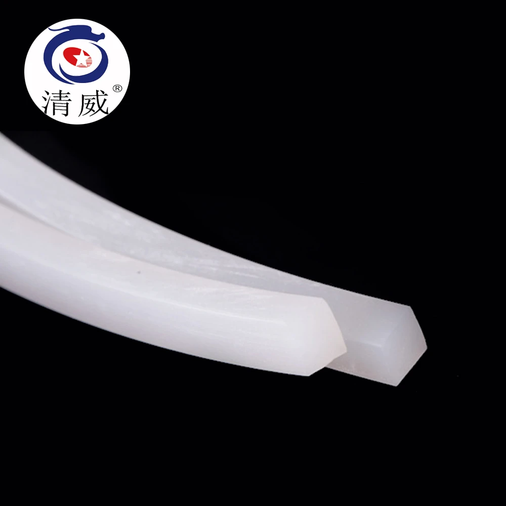 High temperature resistant square solid silicone rubber seal strip