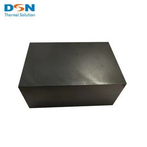 High thermal shock and chemical resistance masonry furnace graphite anode block