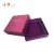 Import Highly cost effective glitter paper gift packing purple electronic box from China