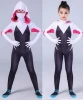 Holiday Halloween party wholesale women girls kids Gwen SpiderMan parallel universal clothing tights cosplay costume