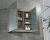 Import home decorative furniture cabinet clear view bath mirror for put wash supplies from China