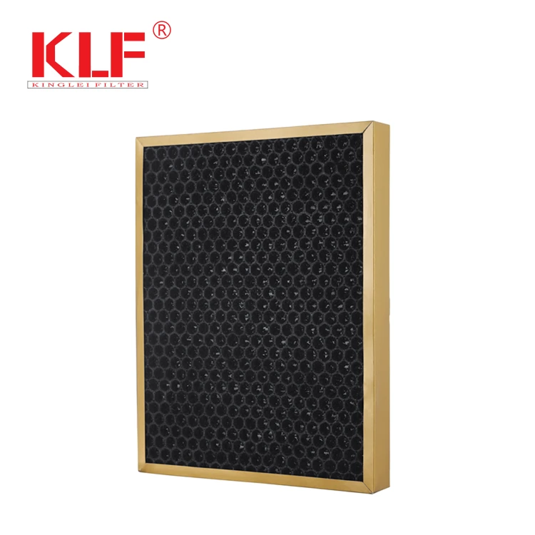 Honeycomb Cardboard Frame High Efficiency Granular Activated Carbon Air Filter