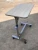 Import Hospital Furniture Mobile Metal Material Overbed Table with Wheels   Hospital Patient Dinning Bed Food Table from China