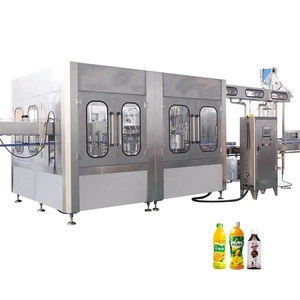 hot filling tea beverage and fruit and vegetable juice beverage drinks processing production line plant making machine