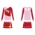 Import Hot international school young girl cool cheerleading skirts cheer wear from China