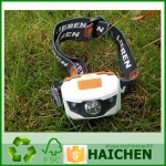Hot Promotion Waterproof IPX5 1W High Power LED Headlamp
