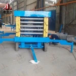 Hot sale 12m hydraulic movable scissor aerial work lift platform