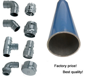 Hot sale! 18mm galvanized Aluminum alloy pipe 60mm with compressed air tube