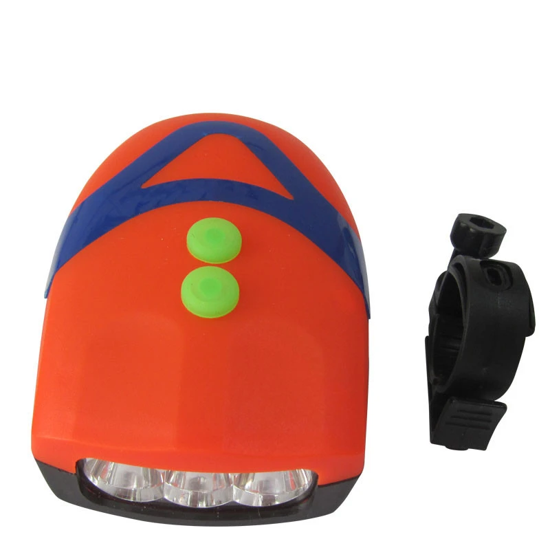 Hot sale 3 leds waterproof mini bike lights safety bicycle light