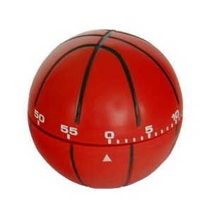 Hot sale 60 Minutes High Quality Basketball Shape Mechanical countdown Kitchen Timer