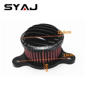 Hot Sale Air Cleaner Intake Filter System Black Motorcycle Air Clean For Harley Sportster 2004-PRESENT