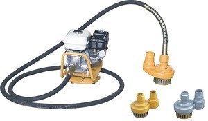 hot sale CE honda engine submersible water pump with gasoline water pump