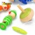 Import hot sale children mini wooden spinning tops for sale W01B020 from China