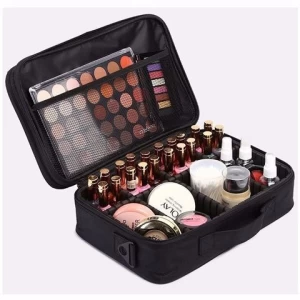 Hot Sale Custom Waterproof Brushes Makeup Bag Portable Artist Beauty Professional Make Up Case Travel Organizer Cosmetic Bag