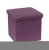 Import Hot Sale Customized Modern Family Colorful Foldable Storage Ottoman Stool from China
