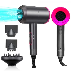 HOT sale Electric Hair Blow Dryer Mini leafless Negative Ion Ionic Hair Dryer