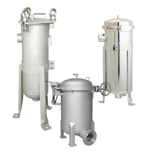 Hot sale factory directly supply stainless steel bag style filter housing alcohol filter machine for beer/wine purification