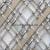 hot sale fashion glossy silver metal fabric metallic sequin mesh cloth decoration