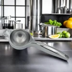 Hot Sale High Quality Chrome-Plated Zinc Alloy Manual Lemon & Lime Juicer Squeezer Fruit Press Squeezer