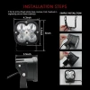 Hot Sale Jeep SUV Offroad LED IP67 4.3&quot;inch Led Work Light For Offroad