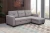 Import Hot Sale Modern Style L Shaped Turfted Fabric Sofa Bed Living Room Furniture from China