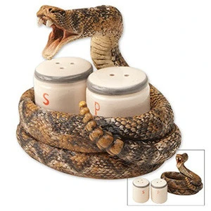 Hot Sale Personalized Handmade Polyresin  Rattlesnake Table Set