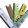 Hot sale personalized wooden chopsticks packing envelope,disposable chopsticks in open paper envelope