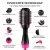 Import Hot Sale Professional Straightener Comb Electric Blow Dryer 3 in 1 Volumizer Hot Air Brush And Hair Dryer Brush from China