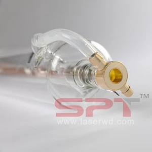 HOT sale SPT 1200mm 60w  co2 laser tube in laser equipment parts