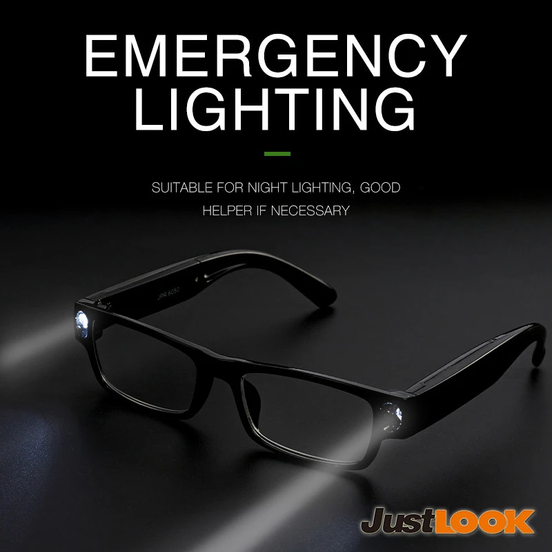 Hot Sales High Quality Unisex Chargeable  LED reading Glasses
