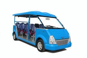 hot sell high quality new model 11 seats Gasoline Sightseeing Car