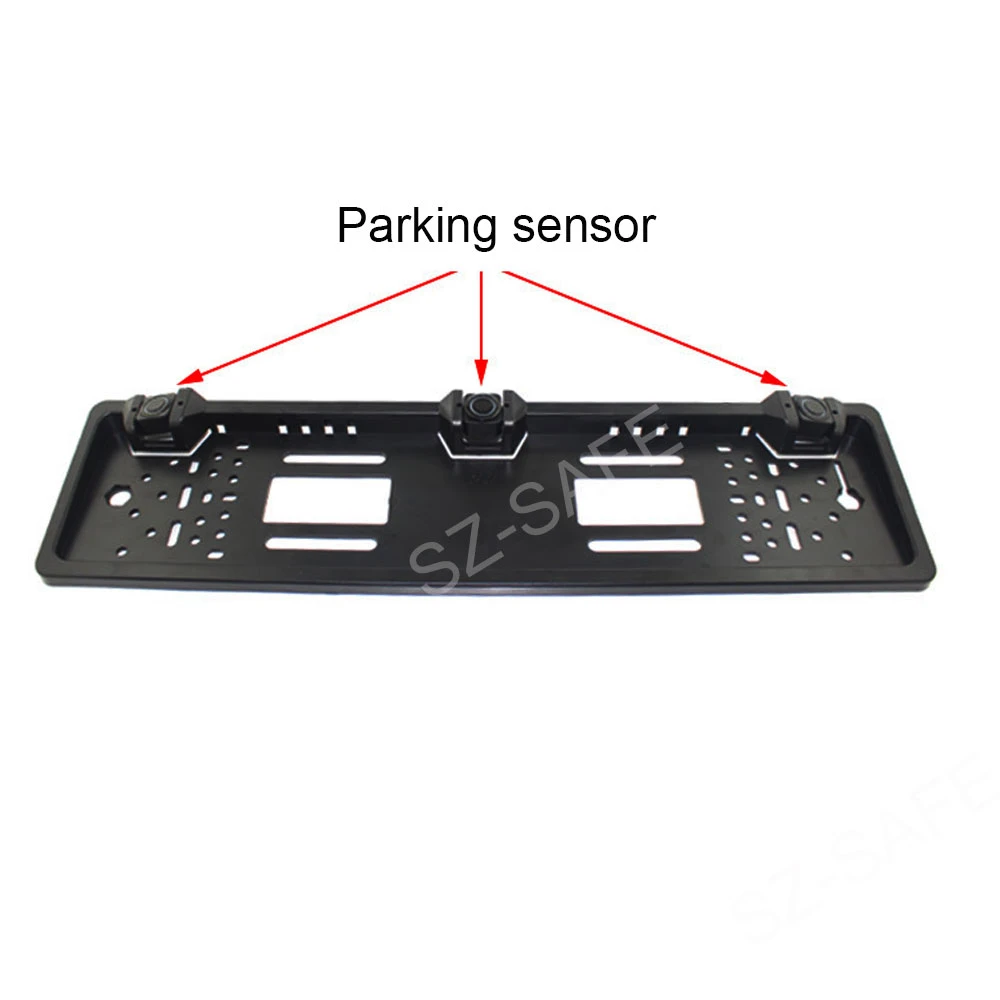 Hot sell wireless european license plate frame parking sensor