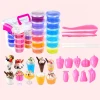 Hot Selling 12 Colors a Box Kids Modeling DIY Super Light Clay Ultra-light Plasticine Air Dry Clay