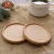 Import Hot selling best quality round shape bamboo coaster craft from China